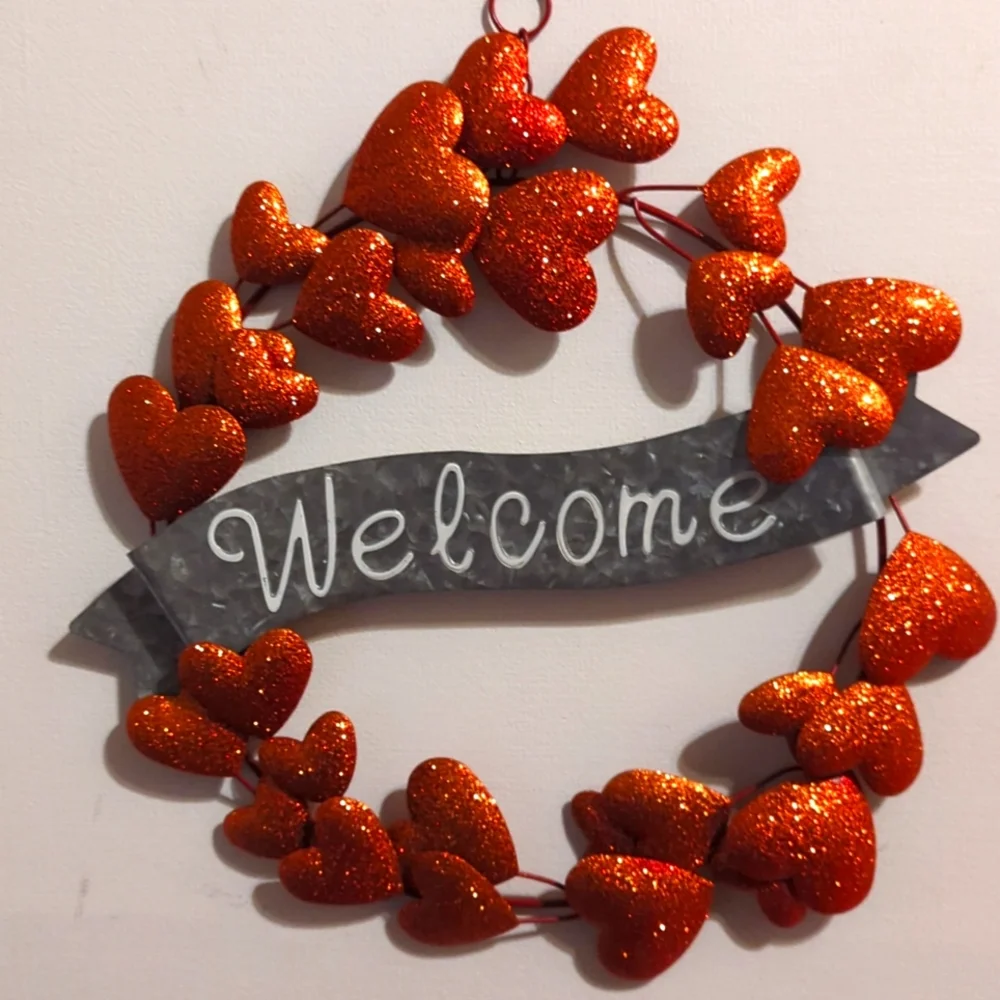 Valentine wreath